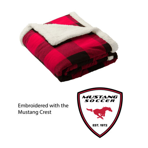 SHERPA BLANKET - MUSTANG CREST Thumbnail