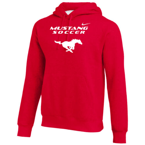 ADULT & YOUTH NIKE HOODIE - MUSTANG LOGO Thumbnail