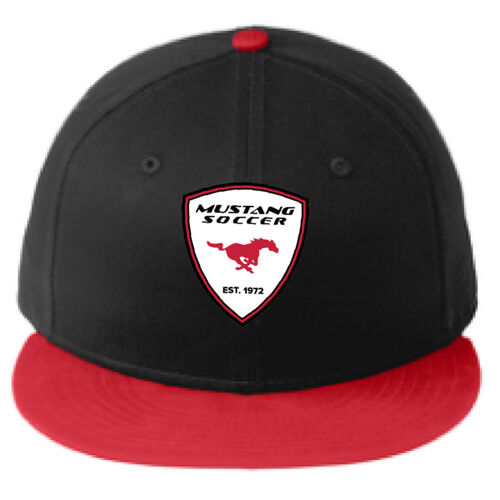 FLAT BILL SNAPBACK RED/BLK Thumbnail